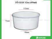 Tô Giấy 450ml (12oz)