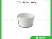 Tô Giấy 90ml (3oz)