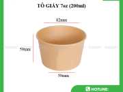 Tô Giấy 200ml (7oz)