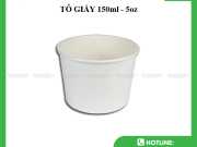 Tô Giấy 150ml - 5oz