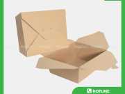 Hộp Giấy Kraft Nắp Gài Chéo