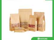 Túi Zip Giấy Kraft