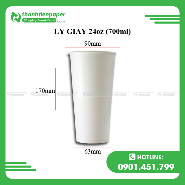 Ly Giấy 24oz - 700ml