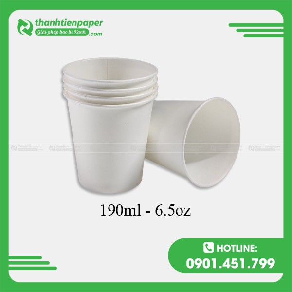 Ly Giấy 190ml - 6.5 oz