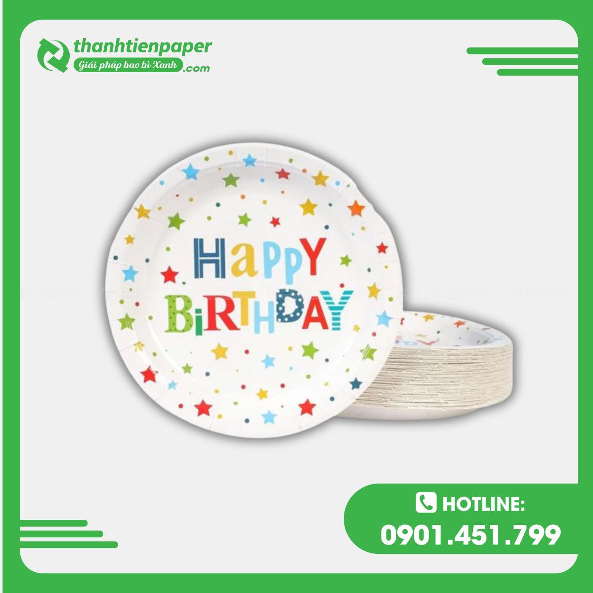 Đĩa Giấy Sinh Nhật
