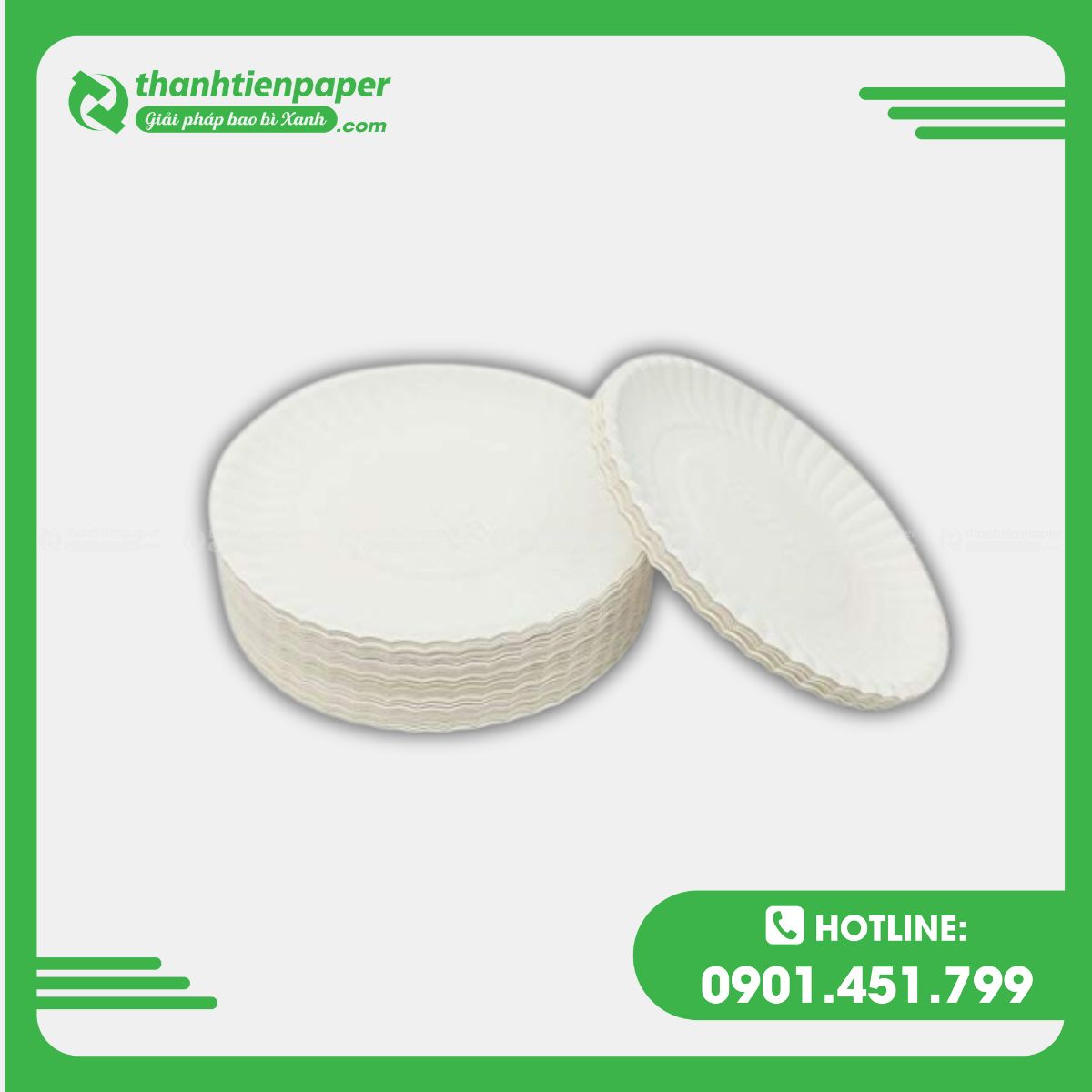 Đĩa Giấy Trắng