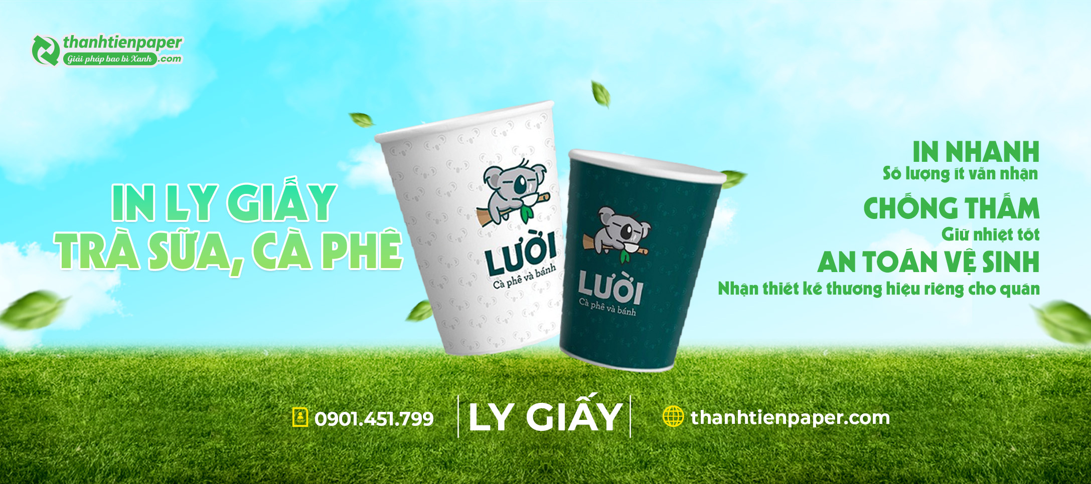 Xưởng sản xuất ly cốc giấy giá rẻ đủ size đủ loại