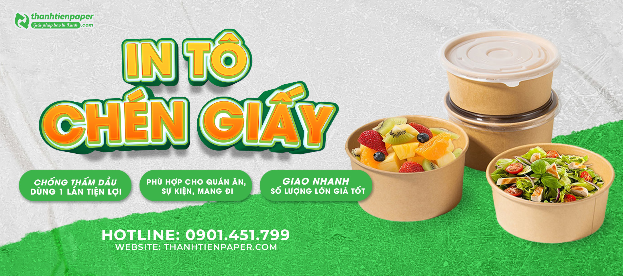 Xưởng sản xuất tô chén giấy các loại đủ size