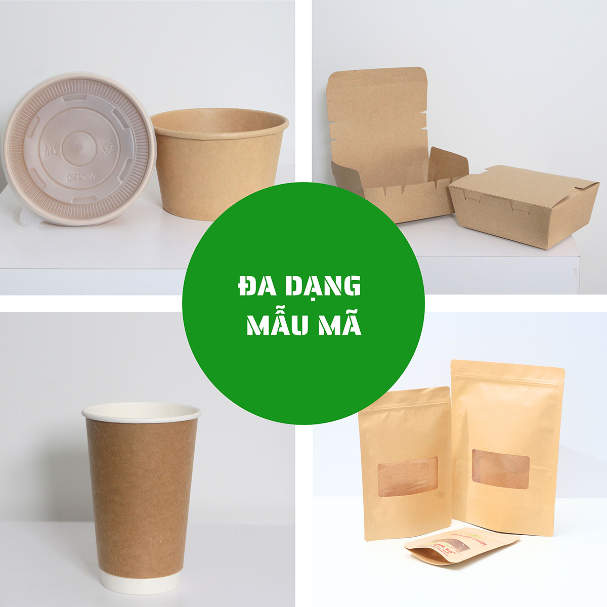 Cung cấp đa dạng mẫu bao bì giấy 