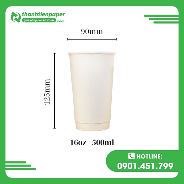 Ly Giấy 16oz - 500ml