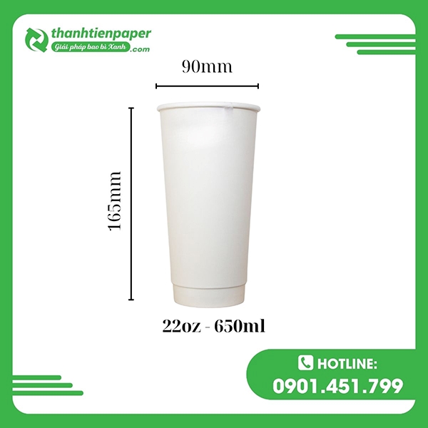 Ly Giấy 22oz - 650ml