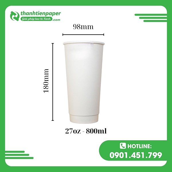 Ly Giấy 27oz - 800ml